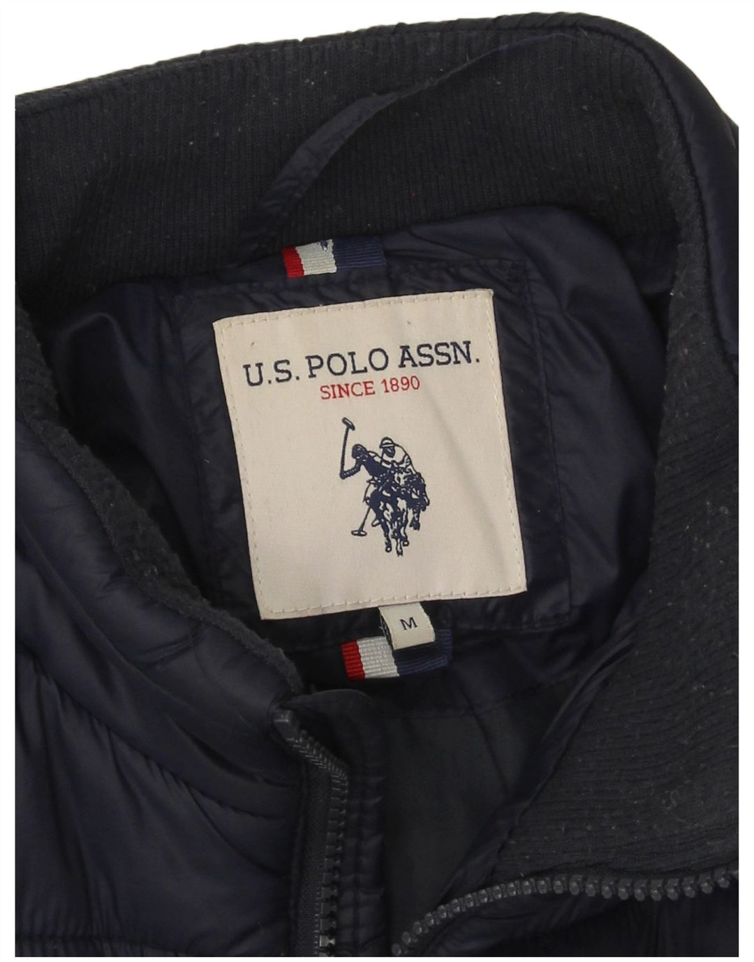 Polo Assn. Giacca imbottita da uomo UK 38 nylon blu navy medio