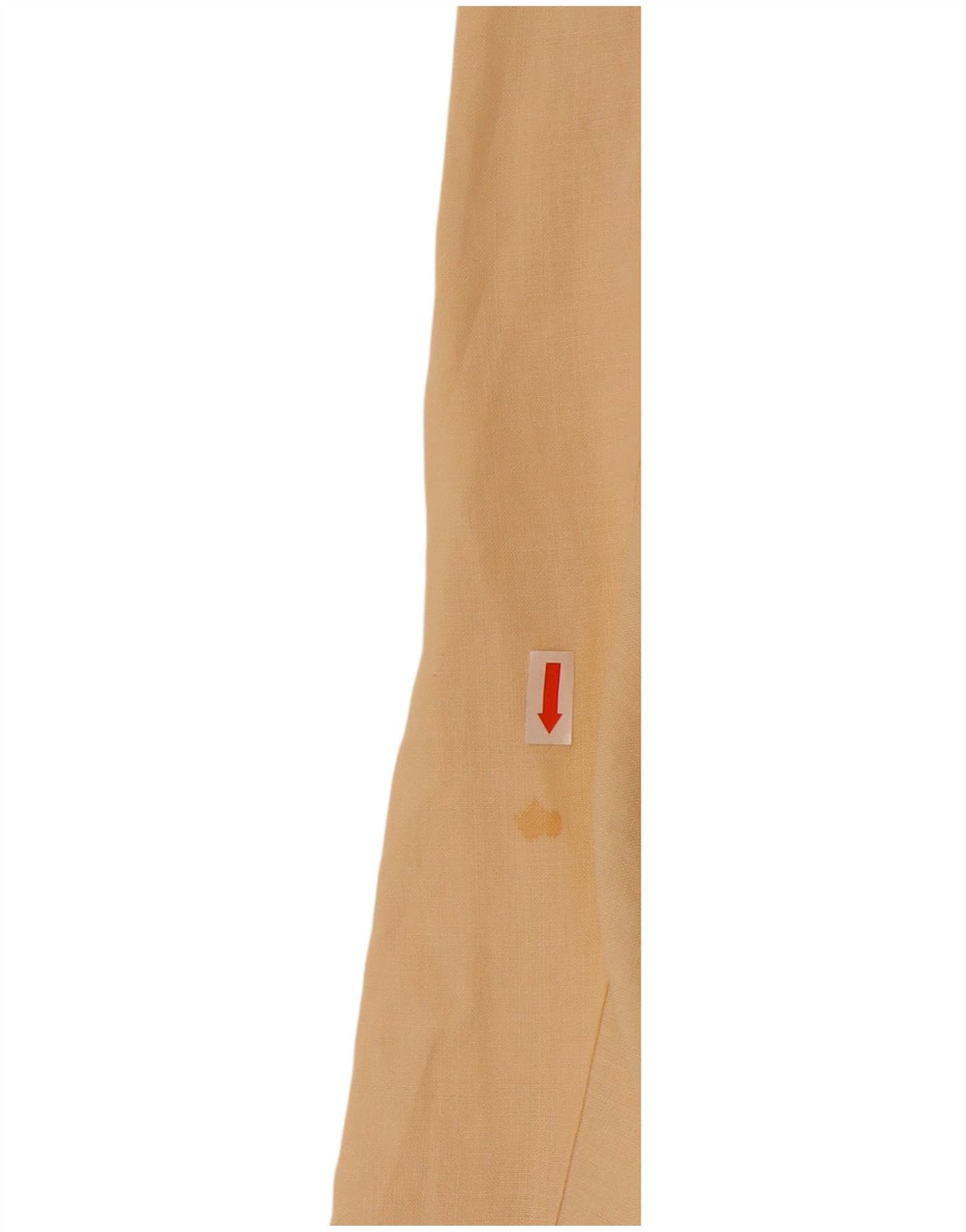 Gonna a trapezio da donna Benetton W28 giallo medio
