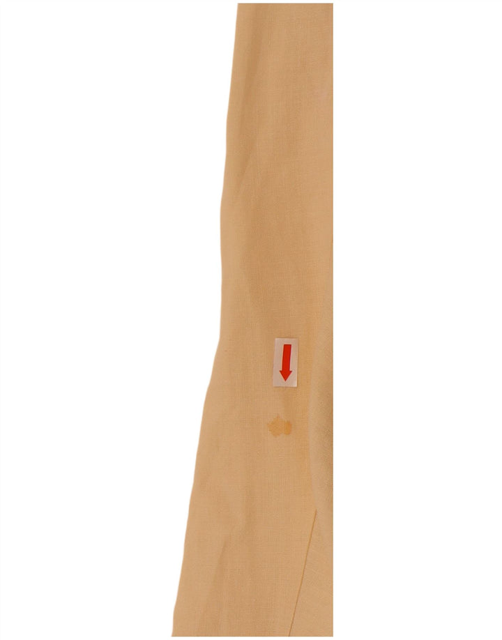 Gonna a trapezio da donna Benetton W28 giallo medio