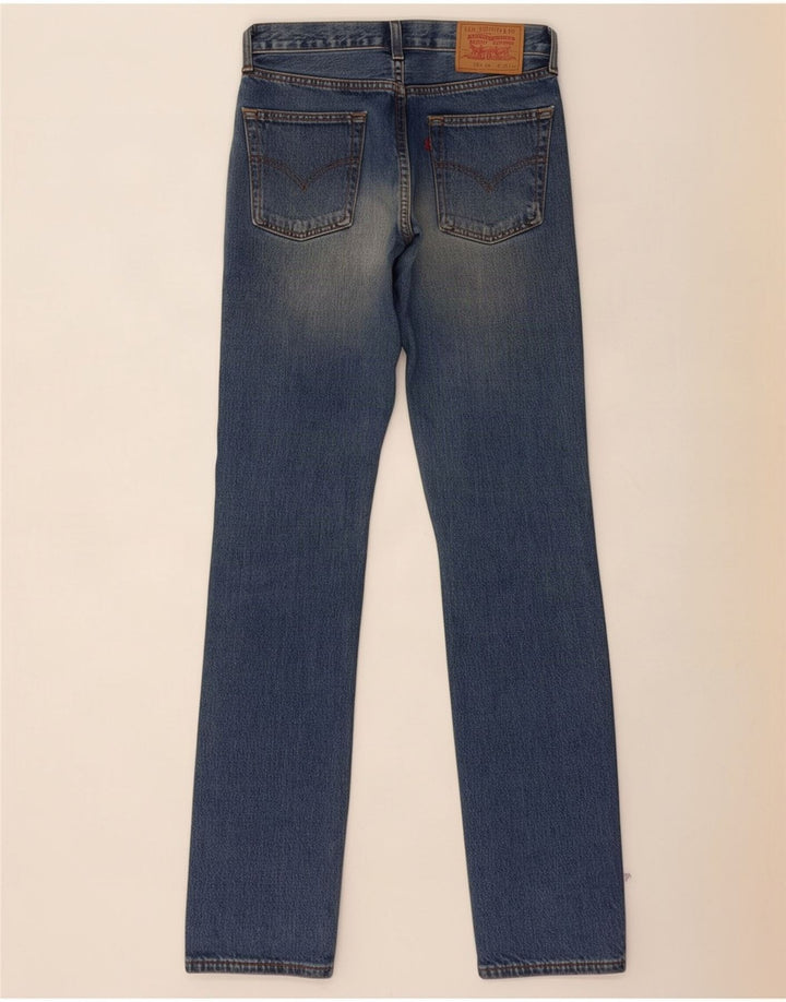 Jeans dritti Levi's 595 da donna W30 L34 cotone blu