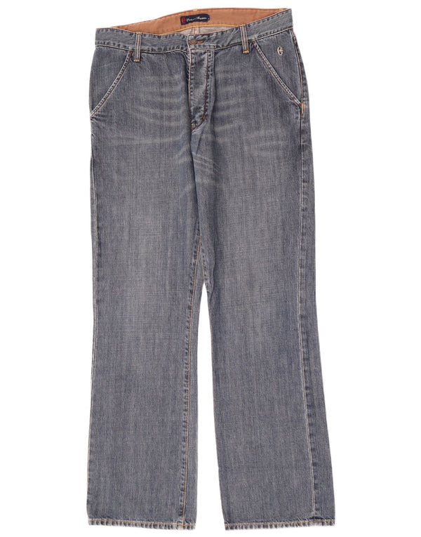 Jeans dritti da uomo Conte of Florence IT 52 XL W36 L34 Cotone blu