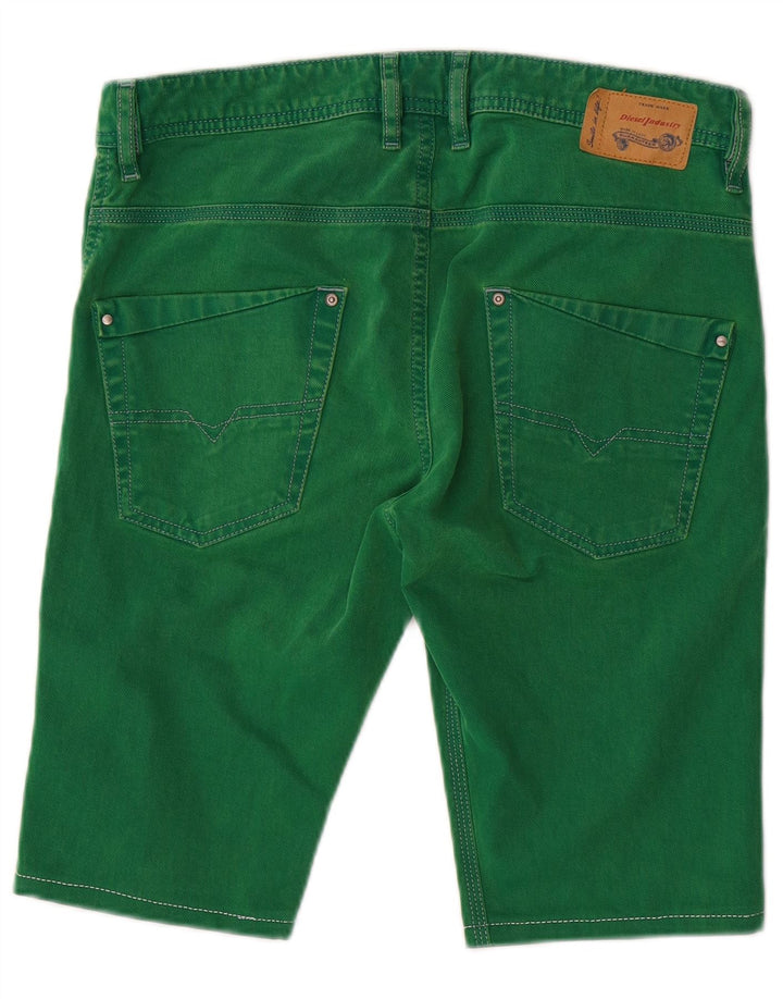 DIESEL Pantaloncini di jeans per ragazzi 15-16 anni W32 Cotone verde
