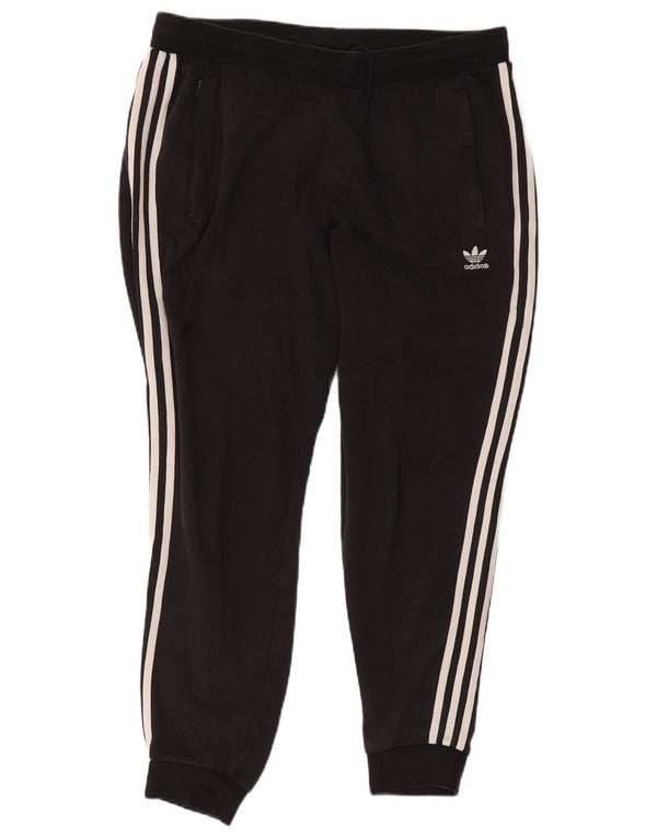 Pantaloni da tuta da donna Adidas Joggers UK 18 XL cotone nero