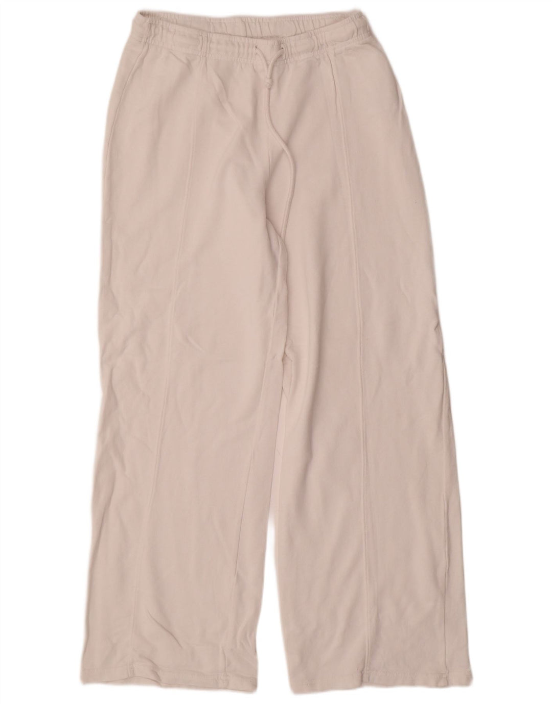 Pantaloni da tuta da donna Zara UK 16 grandi in cotone bianco