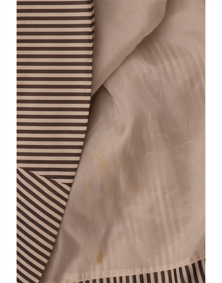 KAREN MILLEN Abito asimmetrico a trapezio da donna UK 12 medio nero a righe