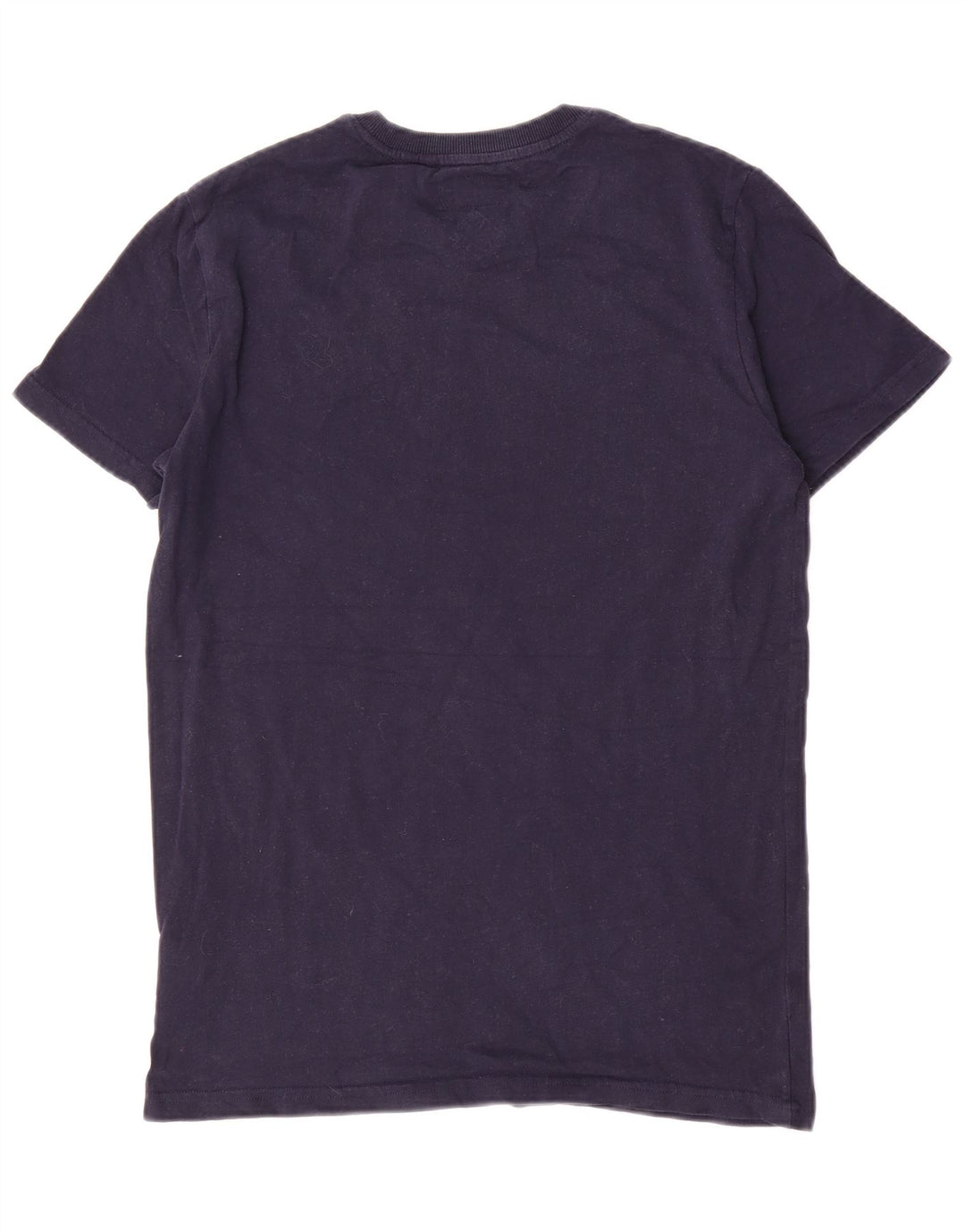 T-shirt da uomo Superdry Top in cotone blu navy medio