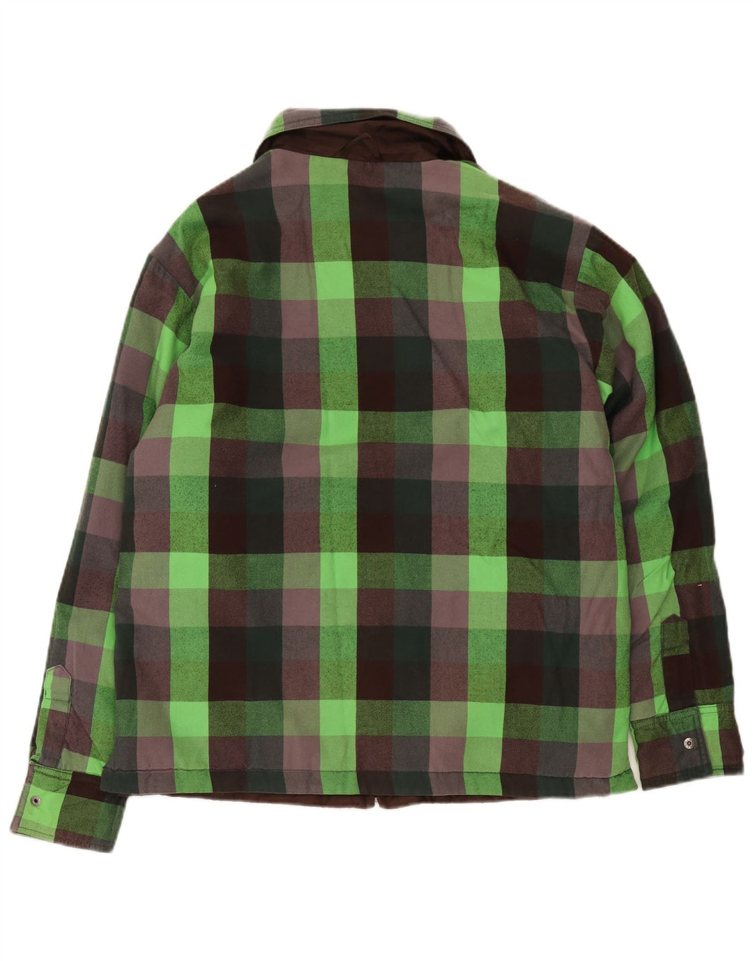 Giubbotto bomber da uomo The North Face UK 38 verde medio a quadri
