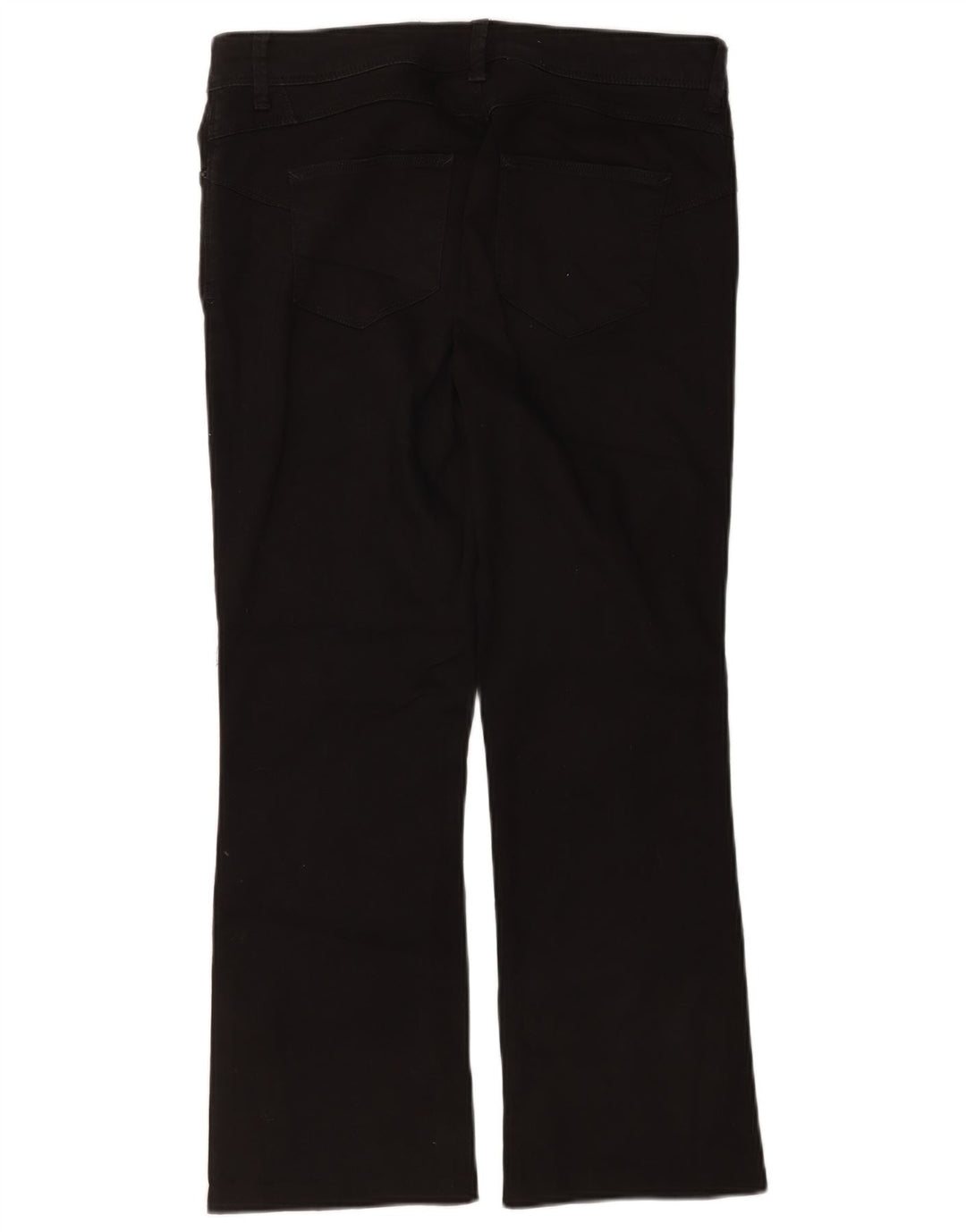 Jeans Bootcut da donna Marks & Spencer UK 16 Large W34 L26 Cotone nero