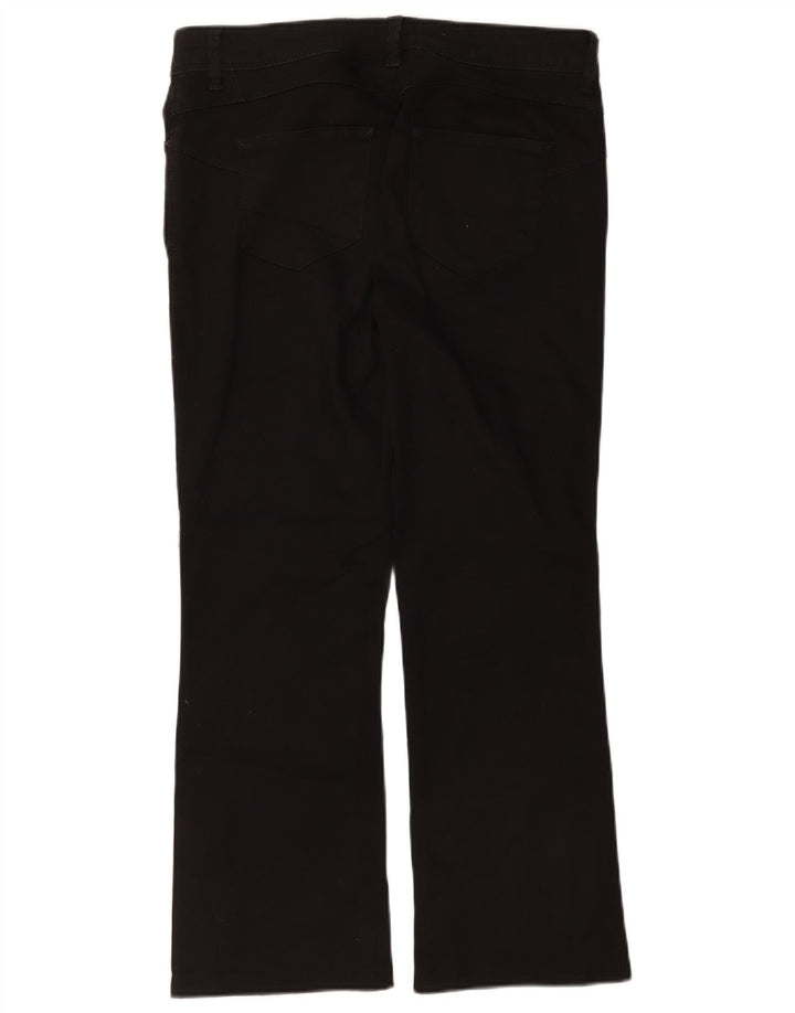Jeans Bootcut da donna Marks & Spencer UK 16 Large W34 L26 Cotone nero