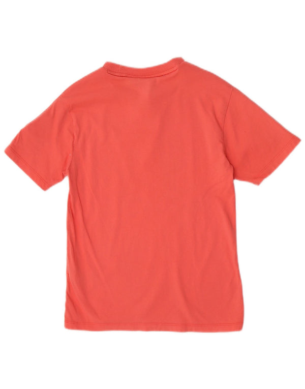 T-shirt grafica da donna Adidas Top UK 6 piccola in cotone rosa