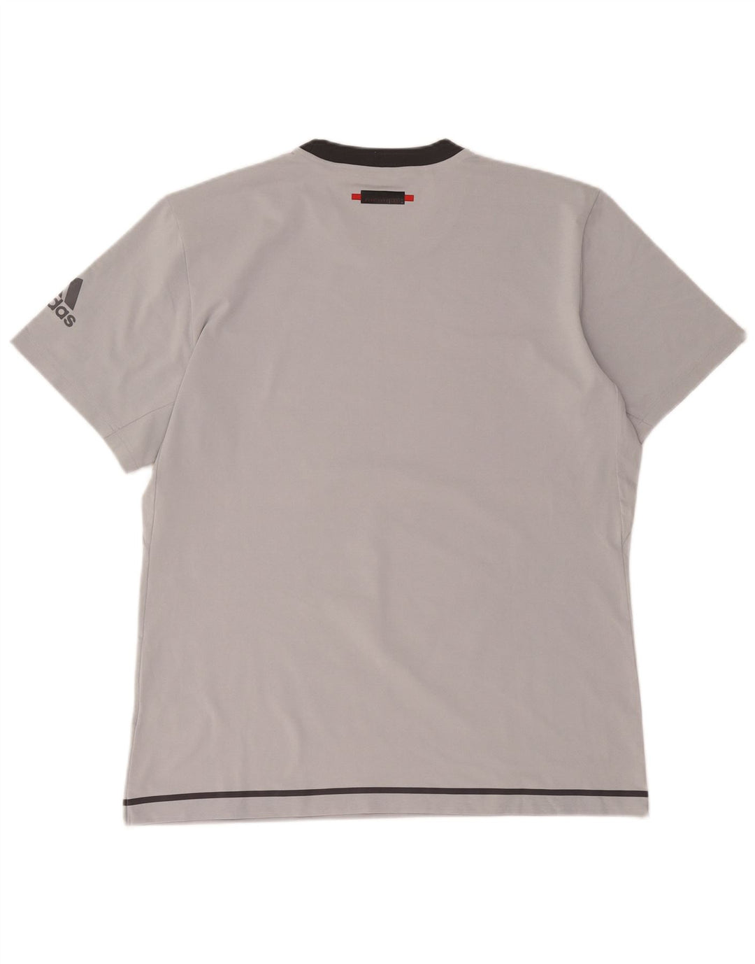 T-shirt grafica da uomo Adidas Top XL poliestere grigio