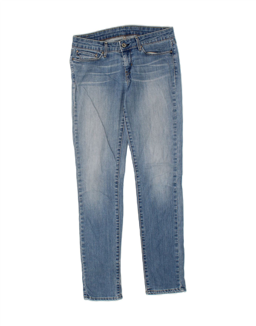 LEVI'S Womens Skinny Jeans W28 L31 Blue Cotton Vintage Levi's and Second-Hand Levi's from Messina Hembry 