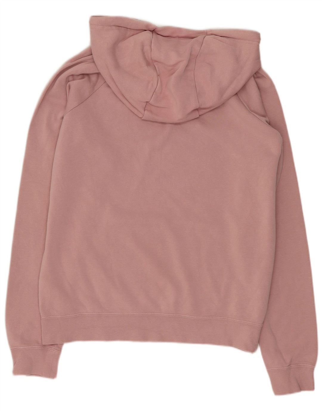 Maglione oversize con cappuccio NIKE da donna UK 10 piccolo cotone rosa