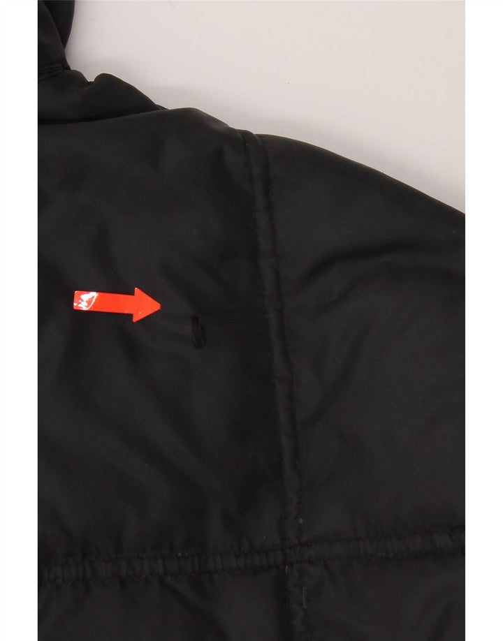 Giacca imbottita con cappuccio Fila Uomo IT 54 2XL Nero Poliammide
