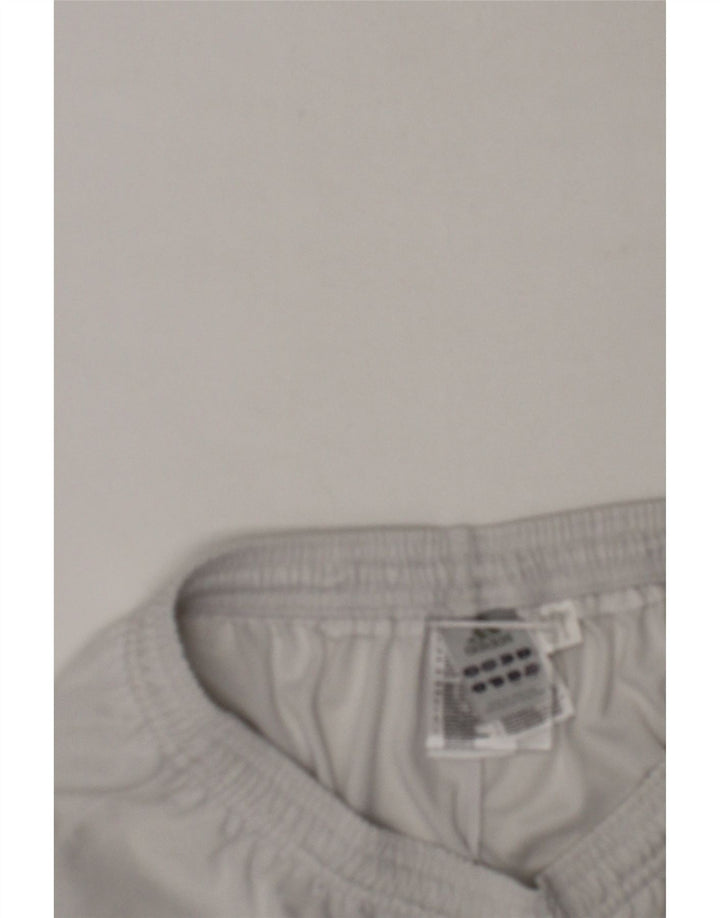 ADIDAS Mens Sport Shorts Large White Polyester Vintage Adidas and Second-Hand Adidas from Messina Hembry 