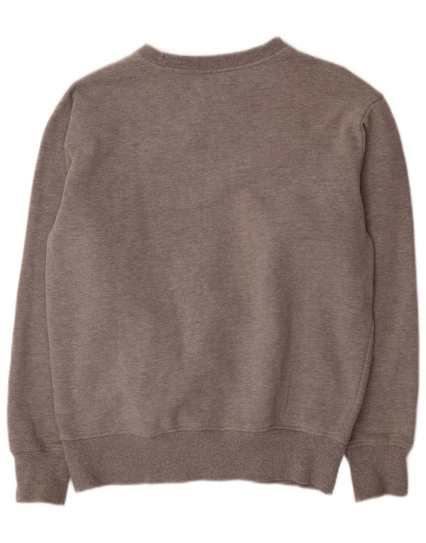 Felpa grafica da uomo Ellesse, maglione piccolo, cotone color block grigio