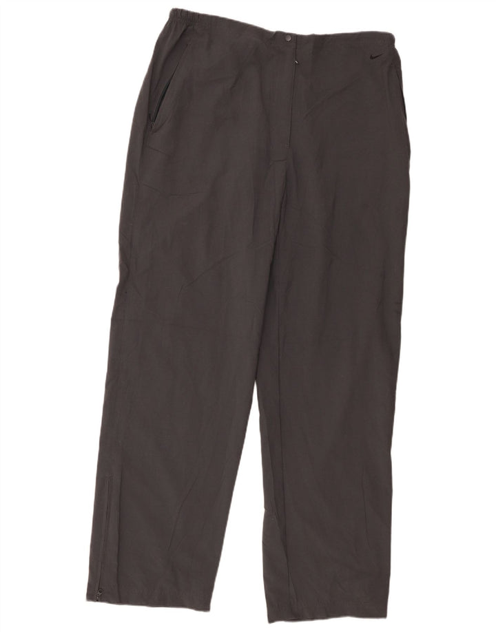 Pantaloni della tuta da donna Nike UK 16/18 XL Poliestere grigio