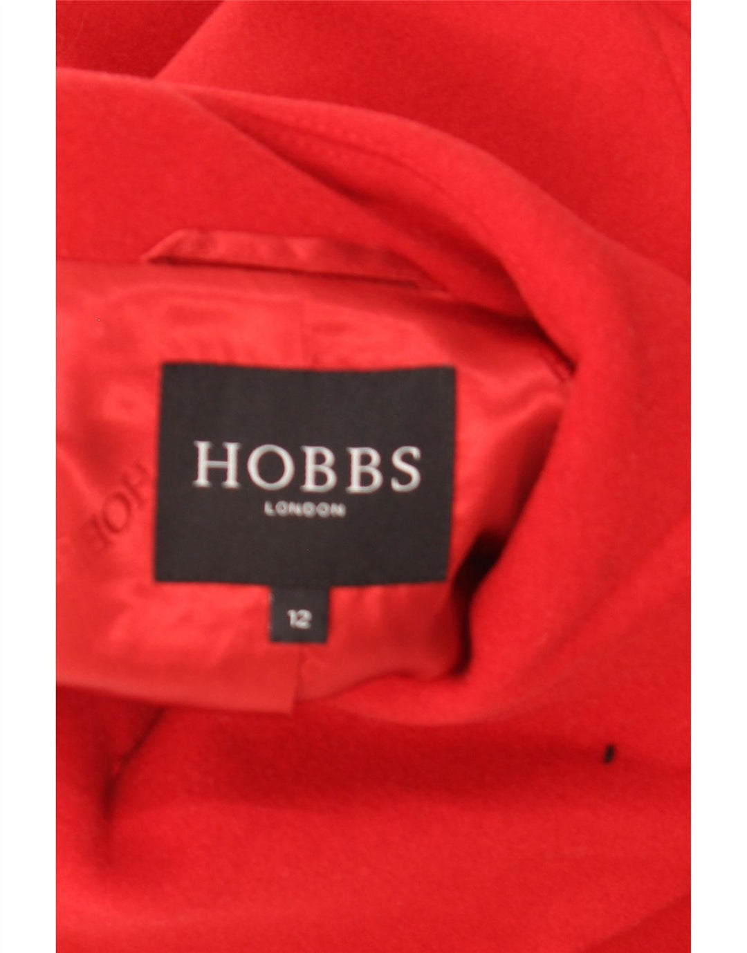 Soprabito da donna HOBBS UK 12 rosso medio in lana