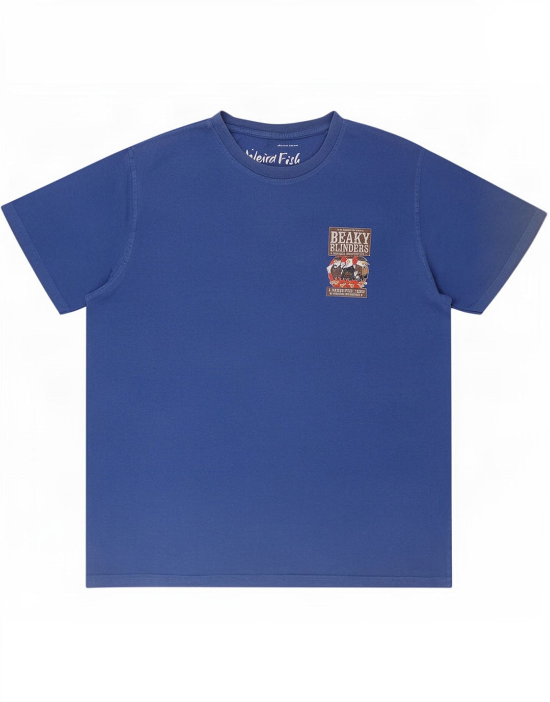 Maglietta grafica da uomo Weird Fish Top XL Blu