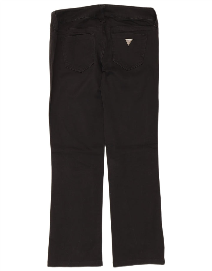 Jeans Bootcut da donna Guess W28 L29 cotone nero