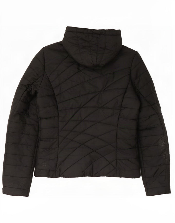 Giubbotto Imbottito con Cappuccio Donna Refrigiwear IT 48 Large Nero Poliammide