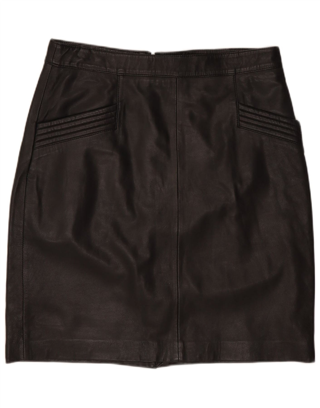 Mini gonna in pelle da donna B.Young EU 38 Media W30 Pelle nera