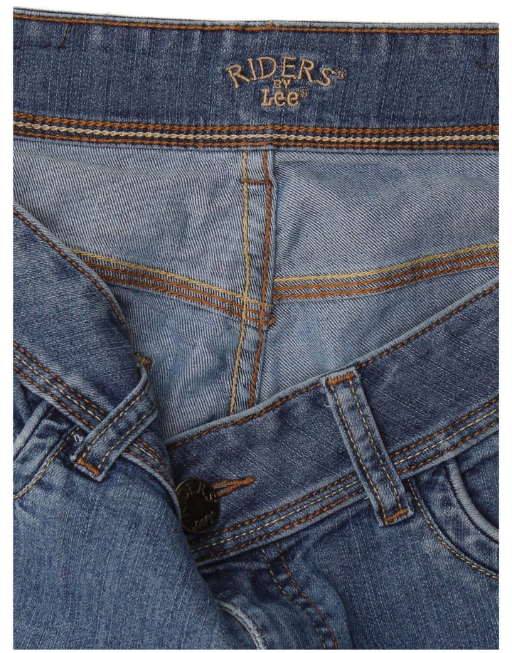 Pantaloncini di jeans Lee Riders da donna W34 grandi blu