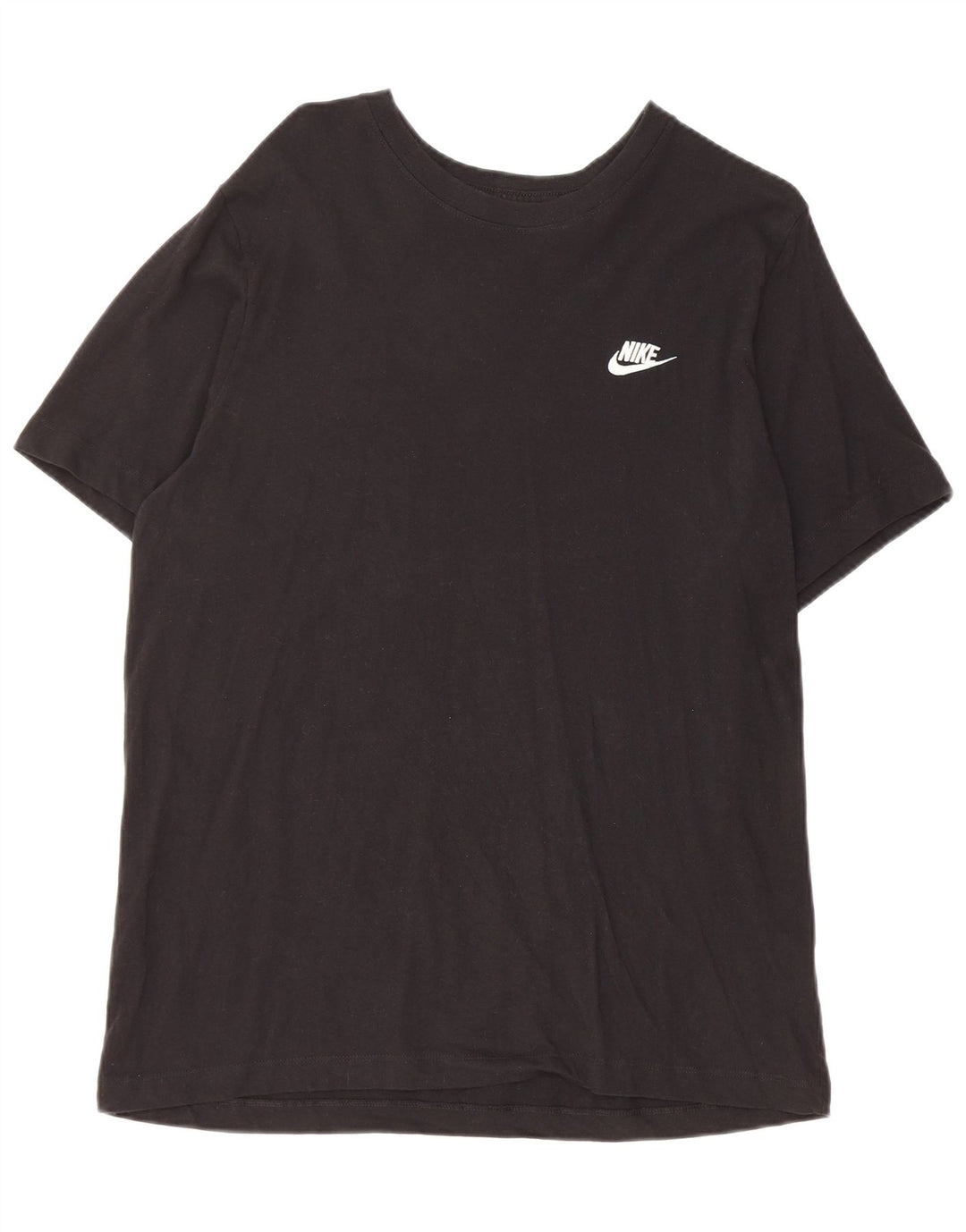 T-shirt da uomo Nike Top grande in cotone nero