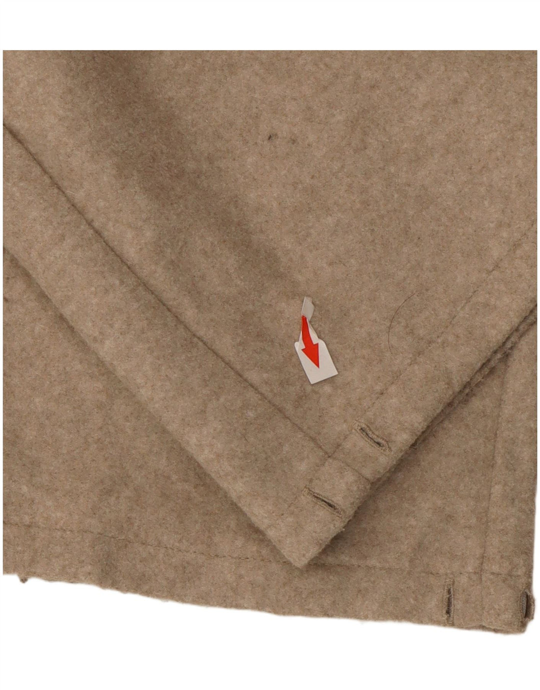 Pantaloni casual a gamba larga da donna Zara piccoli W26 L29 poliestere beige