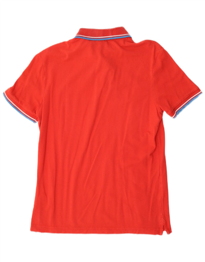 Polo Diadora Uomo Large Rossa In Cotone