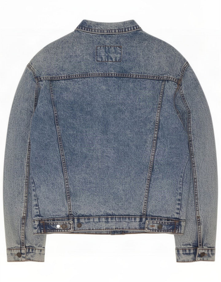 Giacca di jeans vintage da uomo UK 38 blu medio