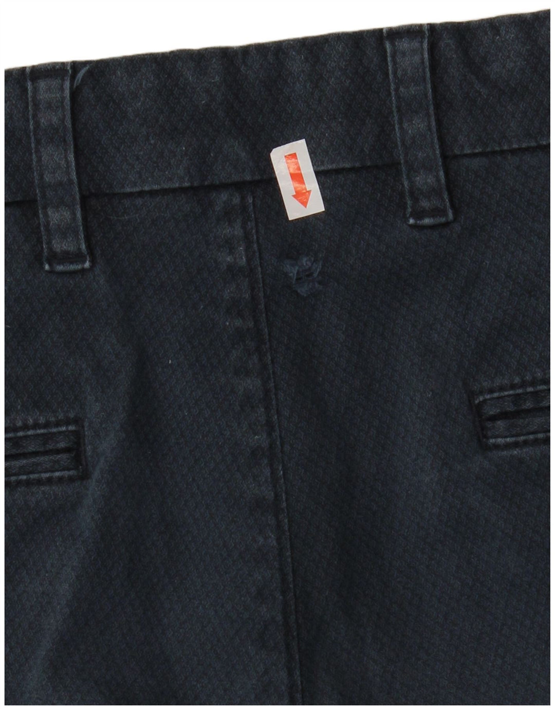TOMMY HILFIGER Pantaloni chino slim fit da uomo W36 L32 cotone blu navy
