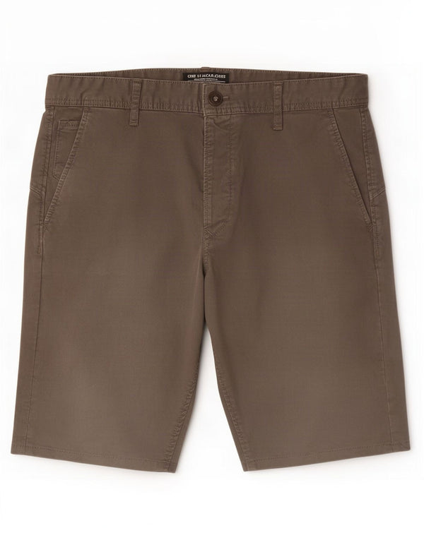 Pantaloncini chino da uomo Jack & Jones medi W33 in cotone grigio