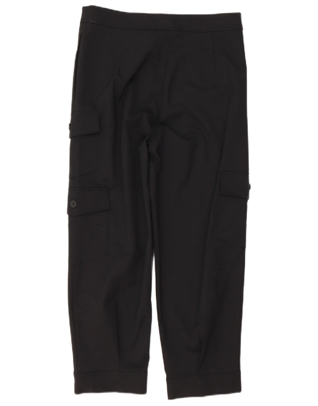 Pantaloni cargo dritti da donna Sundek medi W30 L26 cotone nero