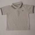 ARMANI JUNIOR Boys Polo Shirt 4-5 Years White Cotton Vintage Armani Junior and Second-Hand Armani Junior from Messina Hembry 