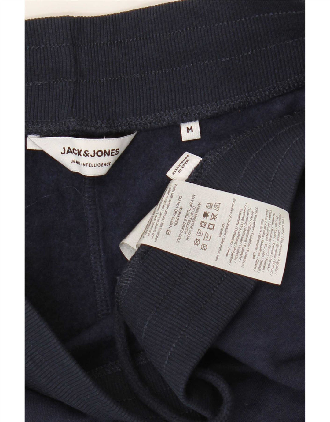 Jack & Jones Pantaloni da tuta con grafica da uomo Joggers Medium Blu Navy