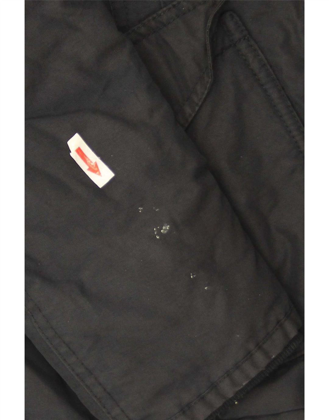Giacca a vento con cappuccio da donna Woolrich UK 10 piccola nera