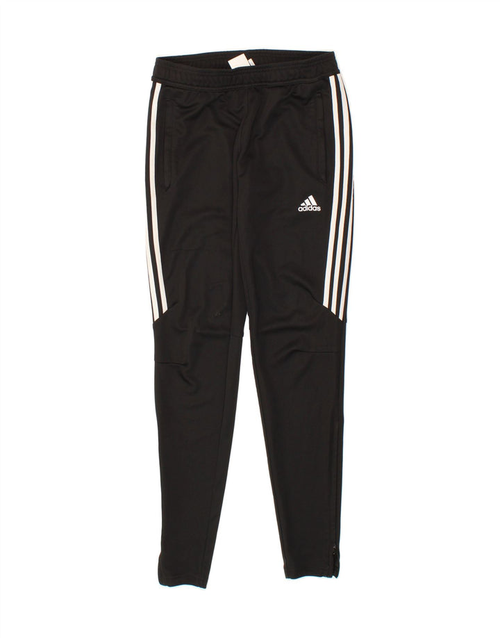 ADIDAS Womens Climacool Tracksuit Trousers UK 4/6 XS Black Polyester Vintage Adidas and Second-Hand Adidas from Messina Hembry 