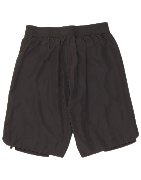 Pantaloncini sportivi Adidas Climalite da ragazzo 15-16 anni in poliestere nero