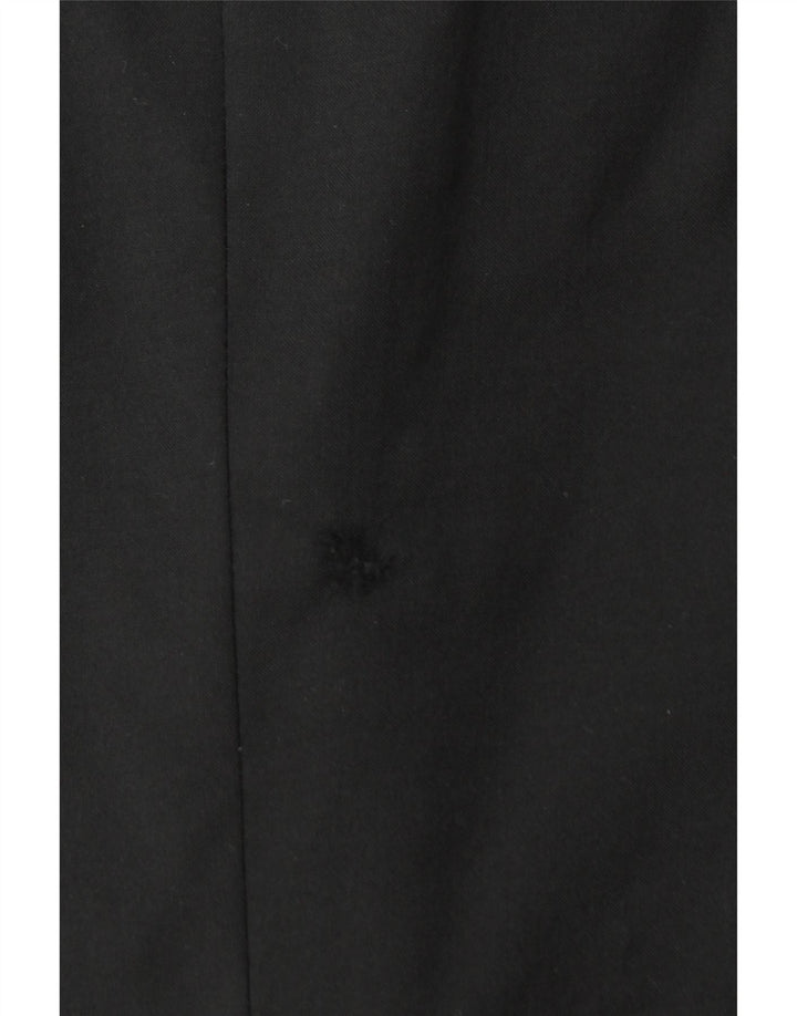 Giacca blazer a 2 bottoni HUGO BOSS Guabello da uomo UK 40 grande in viscosa nera