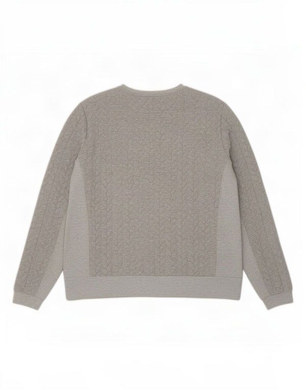 Felpa da donna Zara UK 14 Grigio medio