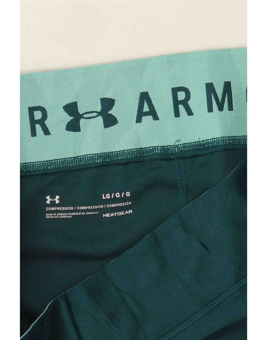 Leggings Capri a compressione da donna Under Armour UK 14 Large Verde
