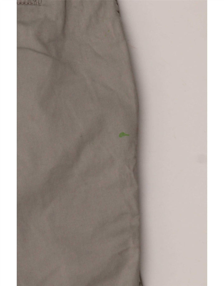 Pantaloncini chino da uomo Fat Face grandi W34 cotone grigio