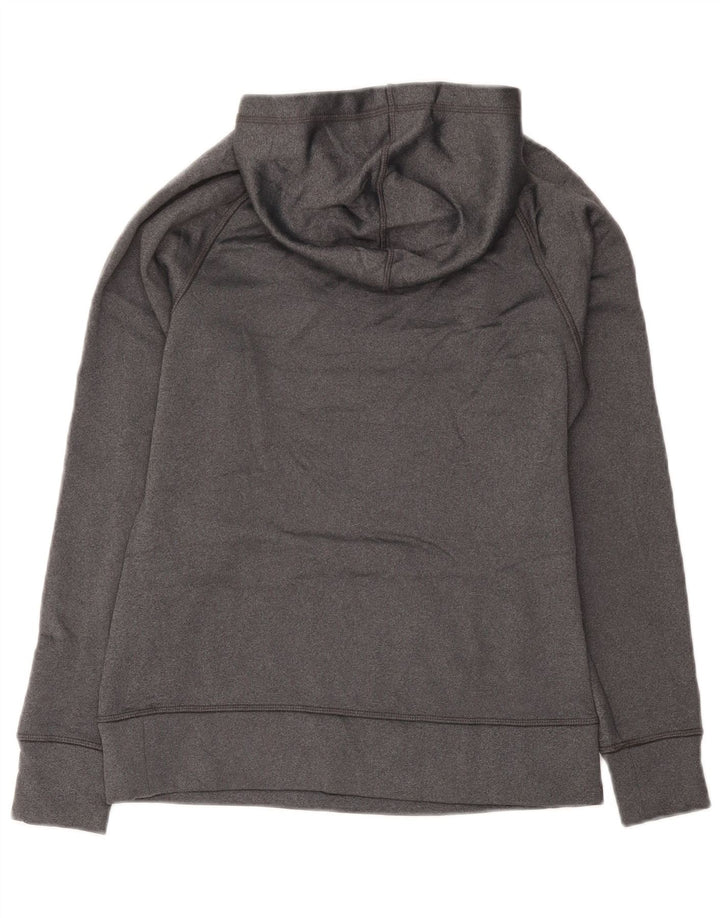 Maglia con cappuccio REEBOK da donna UK 10 Small Poliestere grigio