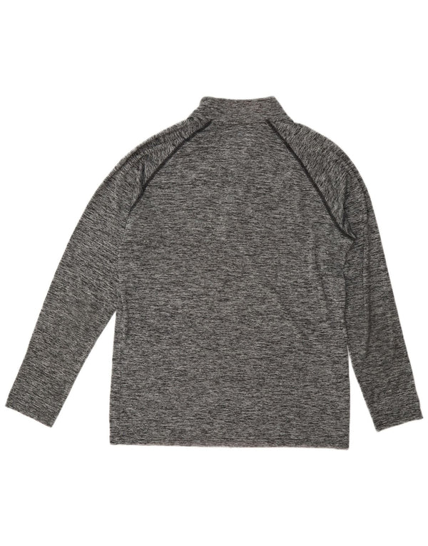 Under Armour Uomo Heat Gear Pullover Tuta da ginnastica Top Small Grigio screziato
