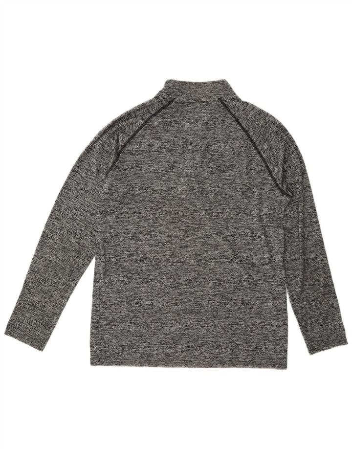Under Armour Uomo Heat Gear Pullover Tuta da ginnastica Top Small Grigio screziato