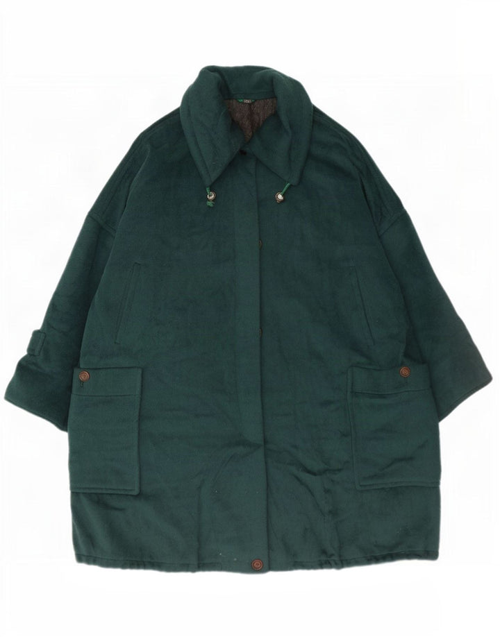 Soprabito oversize da donna Sportmax UK 12 Lana verde medio