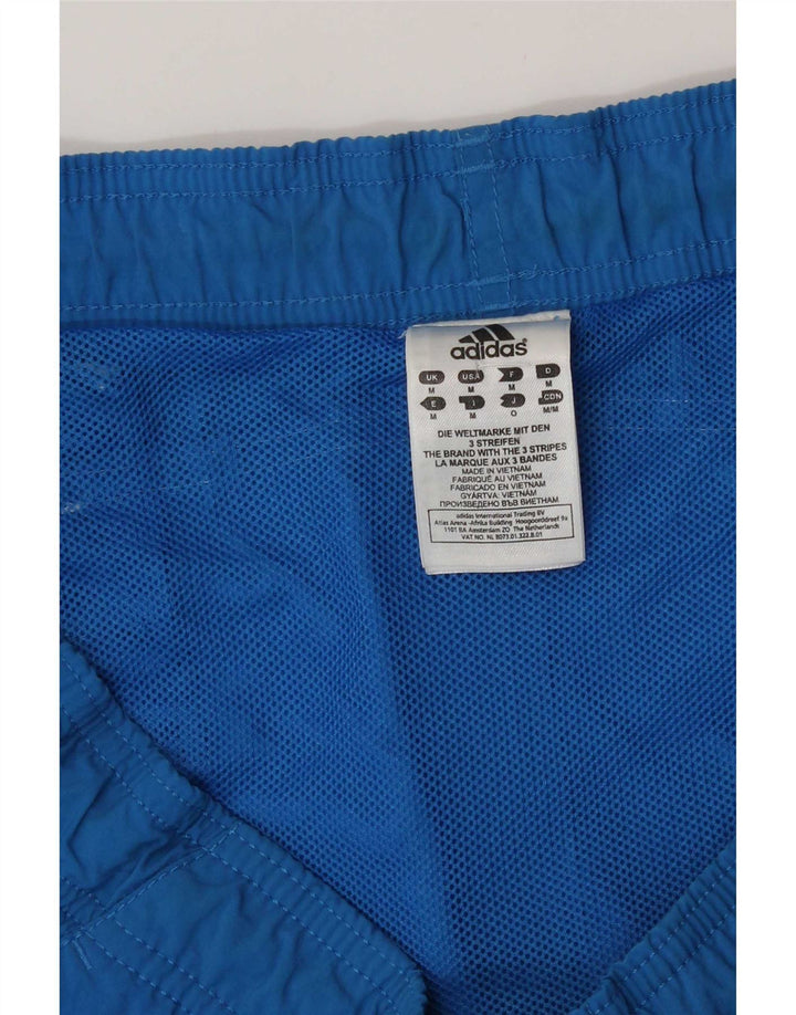 Pantaloncini da bagno Adidas da uomo blu medio in poliammide