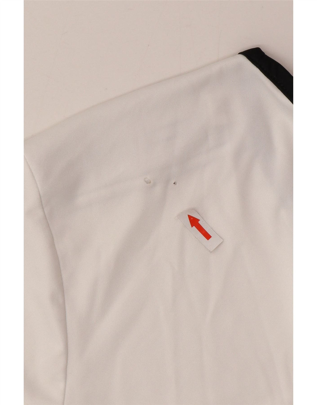 T-shirt Adidas Aeroready da uomo Top in poliestere color block bianco medio