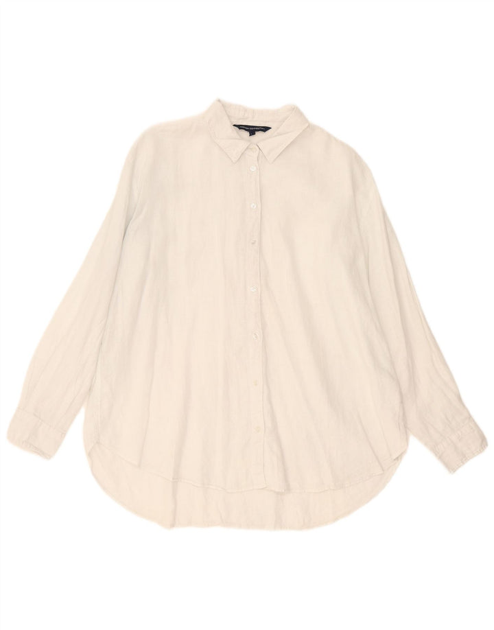 Camicia oversize da donna French Connection UK 12 Medium White